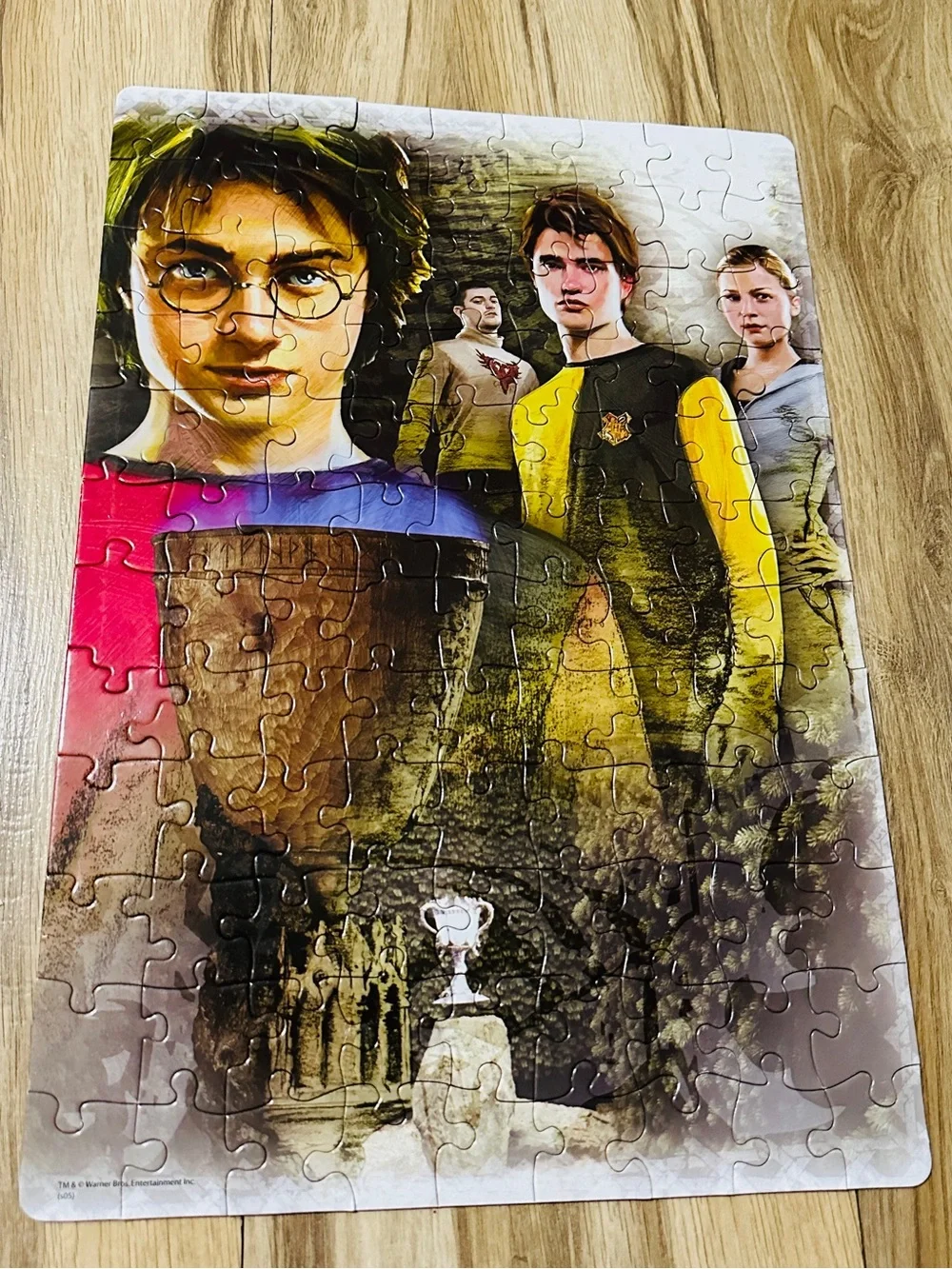Harry Potter Y2K Goblet of Fire Vintage 2000’s Mattel 100 Piece Jigsaw Puzzle